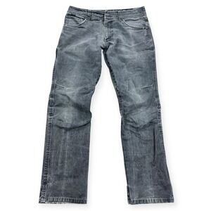Kuhl Hiking Pants Men's 34x32 Gray Stone Wash Vintage Patina Dye Straight Leg